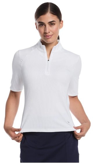 Callaway Rib Play damskie polo, białe