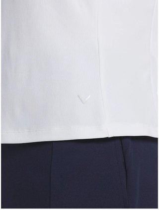 Callaway Rib Play damskie polo, białe