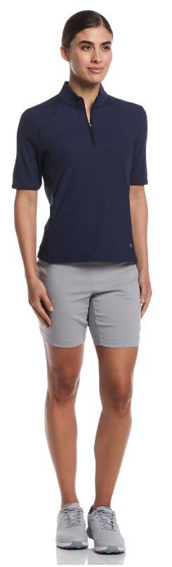 Callaway Rib Play damskie polo, peacoat