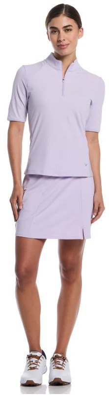 Callaway Rib Play damskie polo, pastel lilac