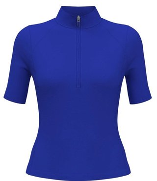 Callaway Rib Play damskie polo, blue tattoo