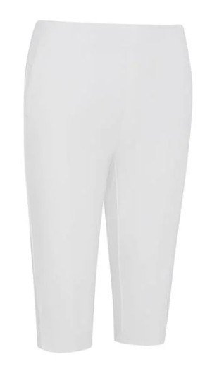 Callaway Hybrid Pull On Bermuda damskie spodenki, białe