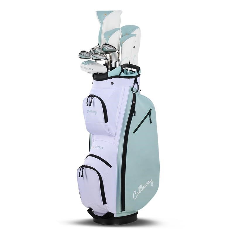Callaway REVA 11-Piece damski zestaw golfowy, peach/surf