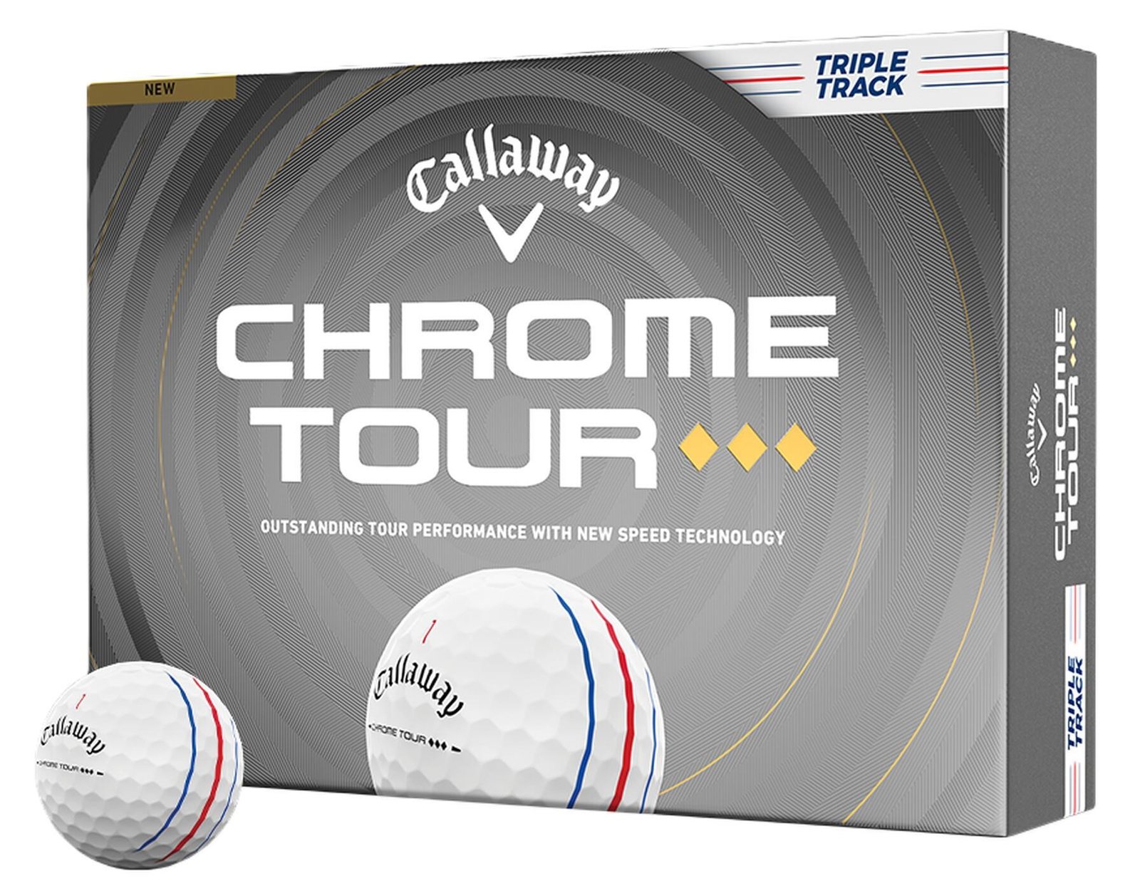 Callaway Chrome Tour Triple Diamont piłki golfowe
