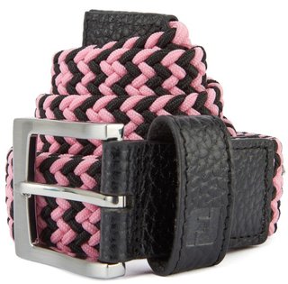 FootJoy Braided pasek unisex, czarno/różowy