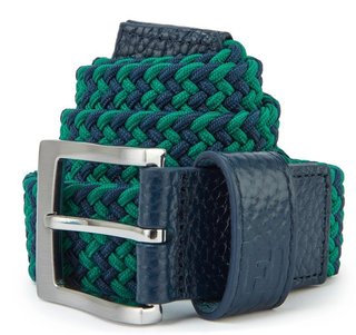 FootJoy Braided pasek unisex, navy/field green