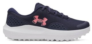 Under Armour Surge damskie buty golfowe, midnight navy/white/bittersweet pink