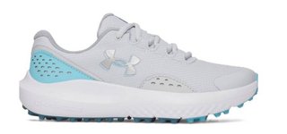 Under Armour Surge Golf juniorskie buty golfowe, halo grey/fresco blue