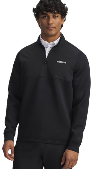 Under Armour Drive Pro Hybrid Half Zip męska bluza, czarna