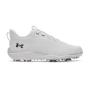 Under Armour Drive Pro Clone męskie buty golfowe, white/metallic gunmetal