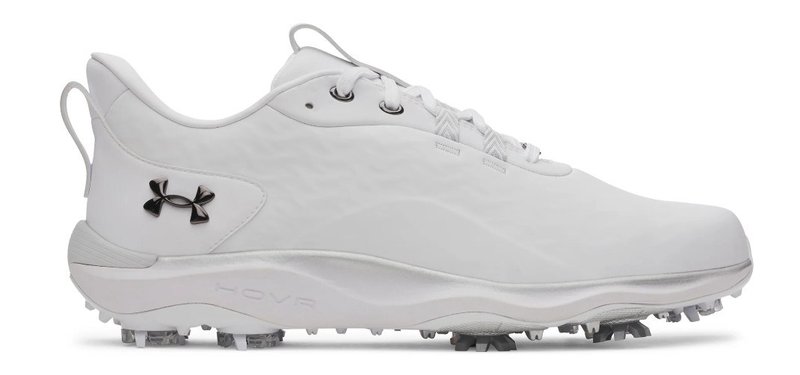 Under Armour Drive Pro Clone męskie buty golfowe, white/metallic gunmetal