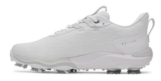 Under Armour Drive Pro Clone męskie buty golfowe, white/metallic gunmetal