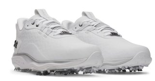 Under Armour Drive Pro Clone męskie buty golfowe, white/metallic gunmetal