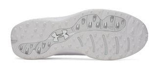 Under Armour Drive Pro Clone Spikeless męskie buty golfowe, white/mettalic gunmetal