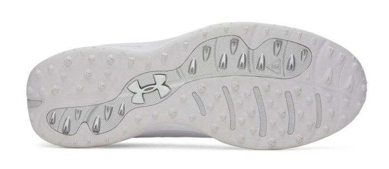 Under Armour Drive Pro Clone Spikeless męskie buty golfowe, white/mettalic gunmetal