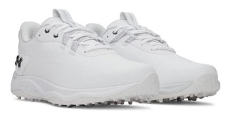 Under Armour Drive Pro Clone Spikeless męskie buty golfowe, white/mettalic gunmetal
