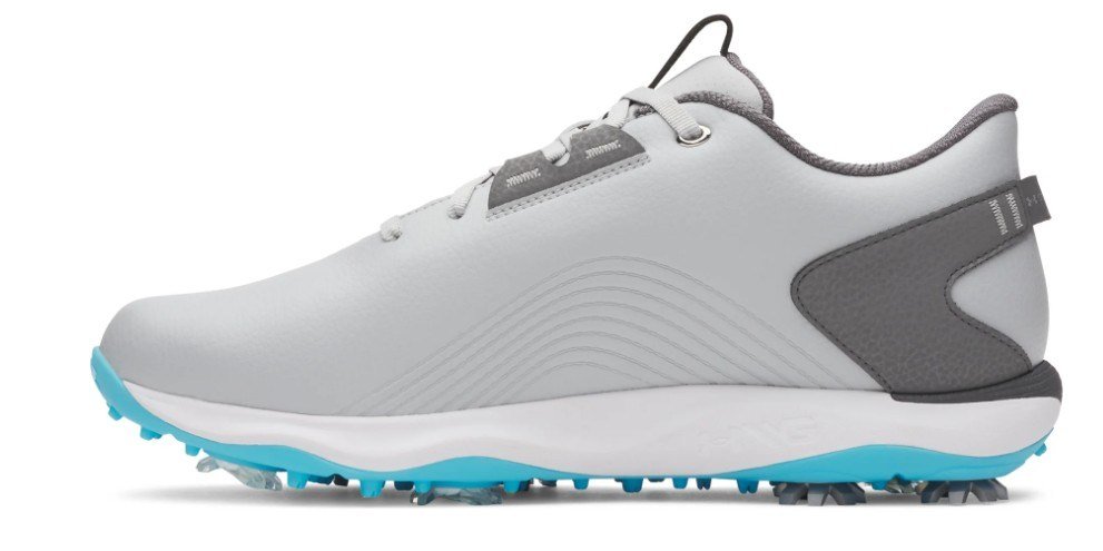 Under Armour Drive Fade 2 męskie buty golfowe, mod gray/steel/metallic silver