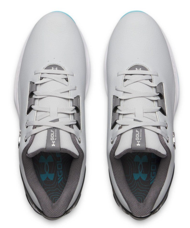 Under Armour Drive Fade 2 męskie buty golfowe, mod gray/steel/metallic silver