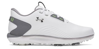 Under Armour Drive Fade 2 męskie buty golfowe, white/titan gray/metallic silver