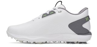 Under Armour Drive Fade 2 męskie buty golfowe, white/titan gray/metallic silver