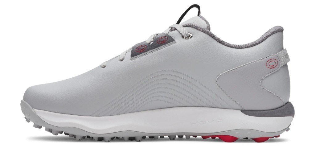 Under Armour Drive Fade 2 Spikeless męskie buty golfowe, mod grey/metallic silve