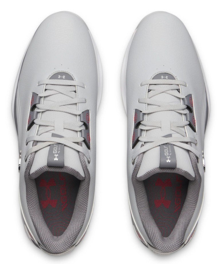Under Armour Drive Fade 2 Spikeless męskie buty golfowe, mod grey/metallic silve