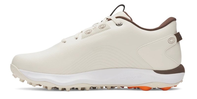 Under Armour Drive Fade 2 Spikeless męskie buty golfowe, stone/metallic silver
