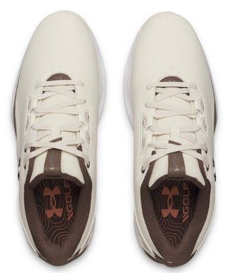 Under Armour Drive Fade 2 Spikeless męskie buty golfowe, stone/metallic silver