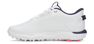 Under Armour Drive Fade 2 Spikeless damskie buty golfowe, białe