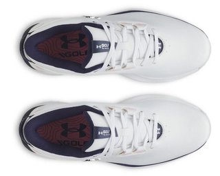 Under Armour Drive Fade 2 Spikeless damskie buty golfowe, białe