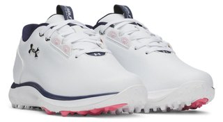 Under Armour Drive Fade 2 Spikeless damskie buty golfowe, białe