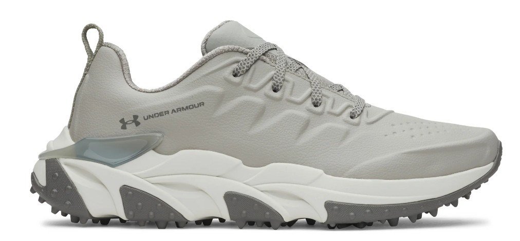 Under Armour Halo Tour Spikeless męskie buty golfowe, titanium/summit white/clay green
