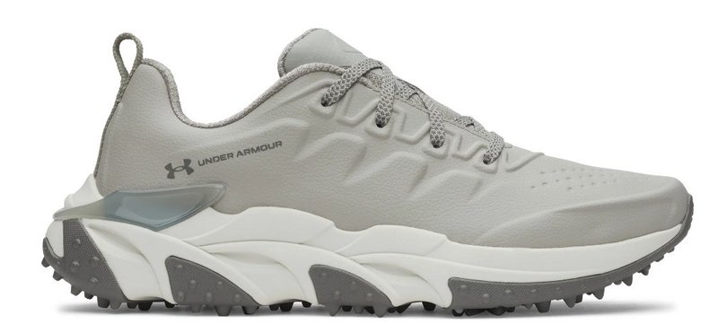 Under Armour Halo Tour Spikeless męskie buty golfowe, titanium/summit white/clay green