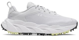 Under Armour Halo Tour Hybrid Spikeless damskie buty golfowe, halo gray/white/metallic silver