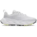 Under Armour Halo Tour Hybrid Spikeless damskie buty golfowe, halo gray/white/metallic silver