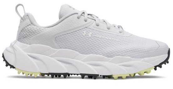 Under Armour Halo Tour Hybrid Spikeless damskie buty golfowe, halo gray/white/metallic silver
