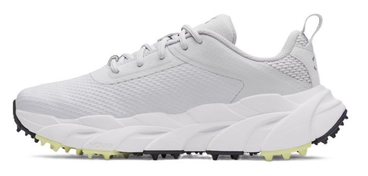 Under Armour Halo Tour Hybrid Spikeless damskie buty golfowe, halo gray/white/metallic silver