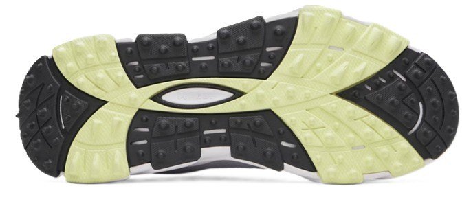 Under Armour Halo Tour Hybrid Spikeless damskie buty golfowe, halo gray/white/metallic silver