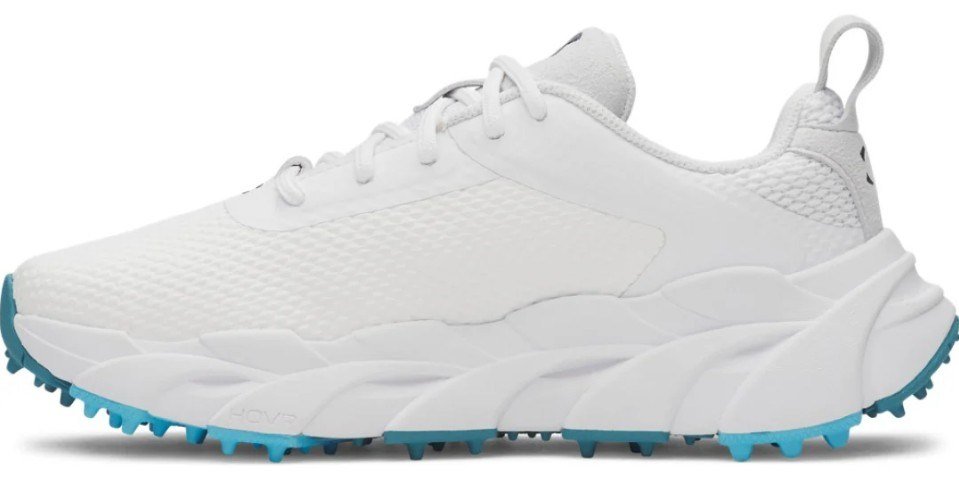 Under Armour Halo Tour Hybrid Spikeless damskie buty golfowe, white/midnight navy