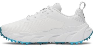 Under Armour Halo Tour Hybrid Spikeless damskie buty golfowe, white/midnight navy