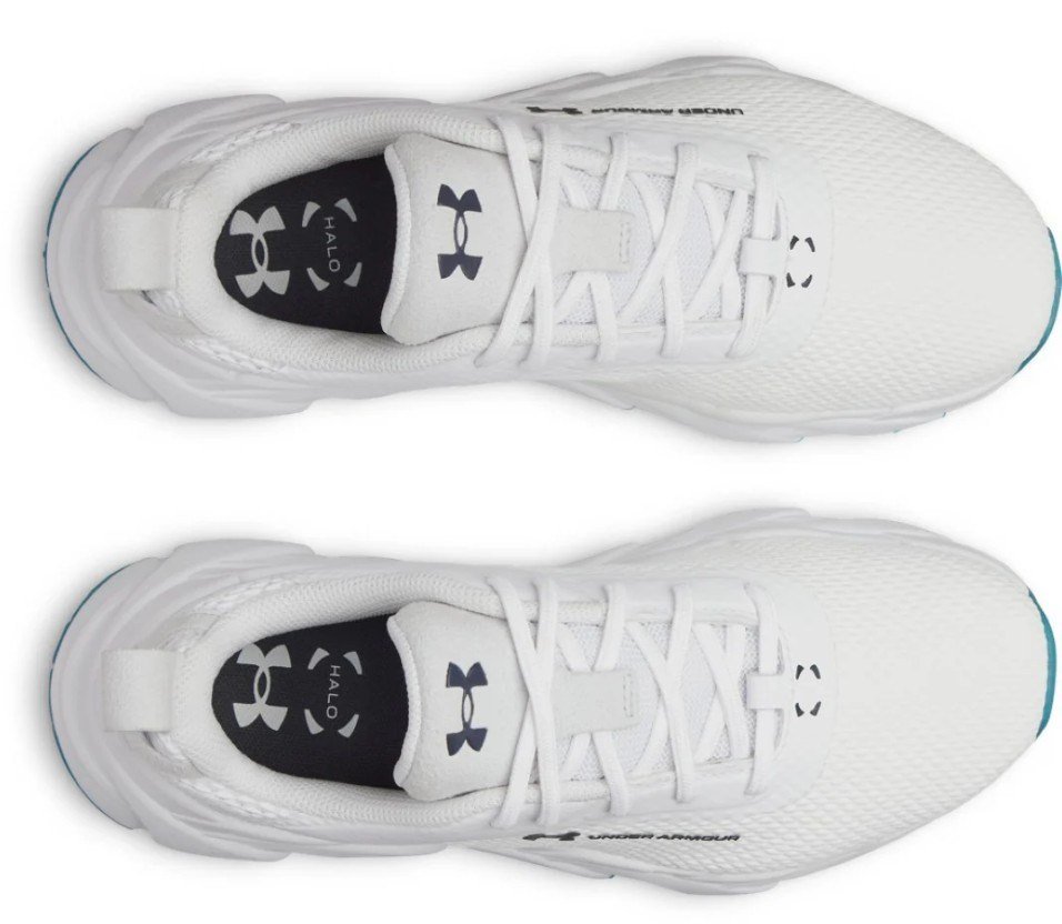 Under Armour Halo Tour Hybrid Spikeless damskie buty golfowe, white/midnight navy