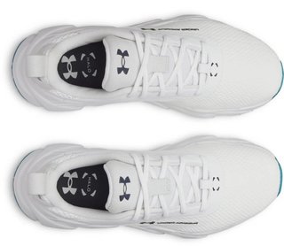 Under Armour Halo Tour Hybrid Spikeless damskie buty golfowe, white/midnight navy