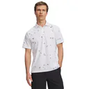 Under Armour ArmourDry Printed męskie polo, biała