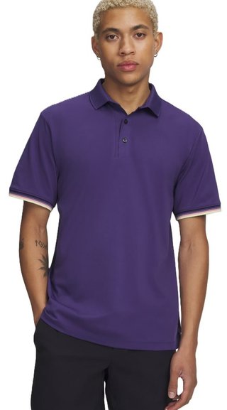 Under Armour Dry Pique męskie polo, mystical purple/black