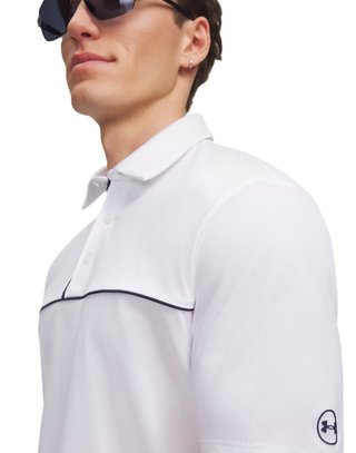 Under Armour Dry Horizon męskie polo, białe