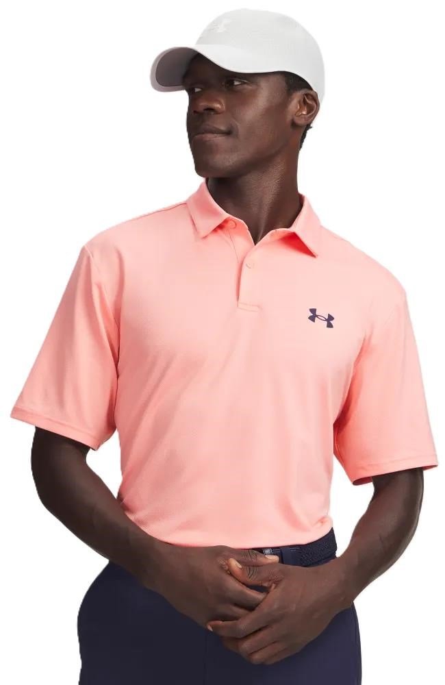 Under Armour Matchplay męskie polo, różowe