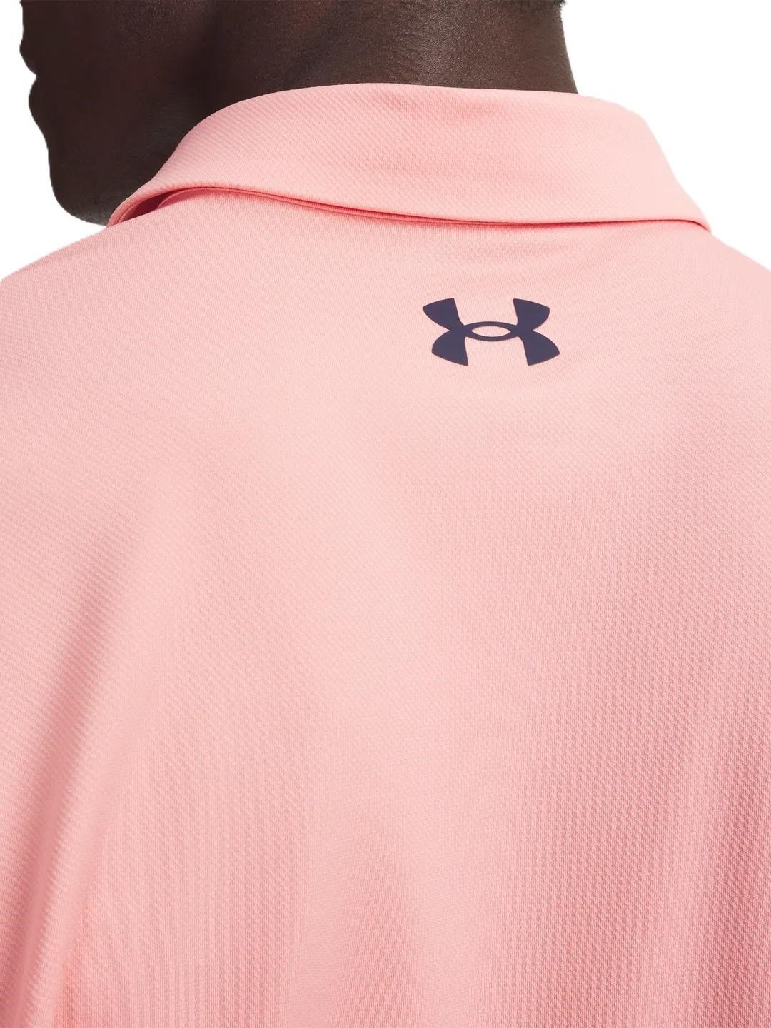 Under Armour Matchplay męskie polo, różowe