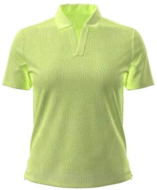 Under Armour Halo Bonded Jacquard damskie polo, fade green