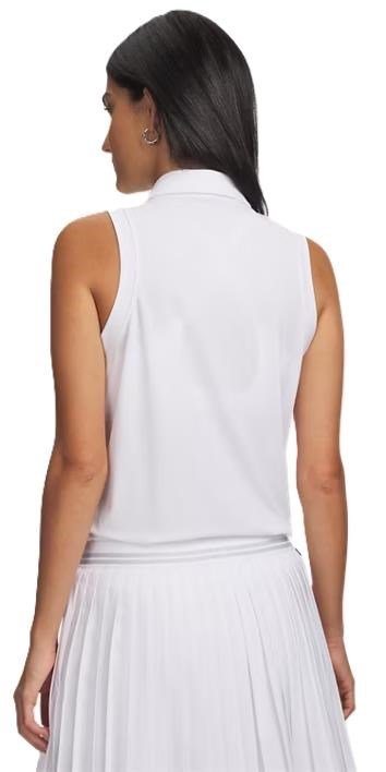 Under Armour Drive Sleveless damskie polo, białe