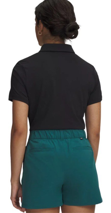 Under Armour Drive Short Sleeve damskie polo, czarne